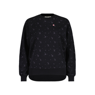 Maloja PerdonigM Flanell Sweat deep black leafflower