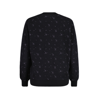 Maloja PerdonigM Flanell Sweat deep black leafflower