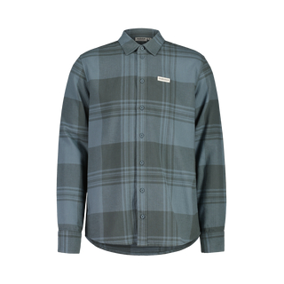 Maloja AblancaM Organic Hemd shaded sage check