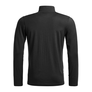 Ortovox 185 ROCKNWOOL ZIP NECK black raven