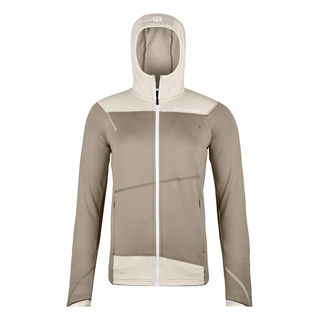 Ortovox FLEECE LIGHT HOODY grey sand