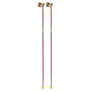 Leki HRC Marathon bright red-neonyellow-black
