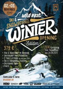 Winter Opening 2017 - Wild East Ski & Snowboard Testival