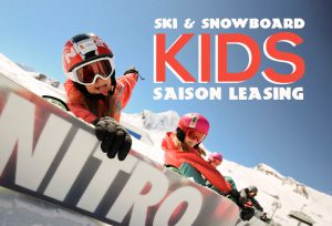 Ski & Snowboard Saison Leasing für Kinder - Wild East