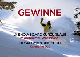 Zu gewinnen - Wild East Dresden Gewinnspiel, Ski & Snowboard Verlosung